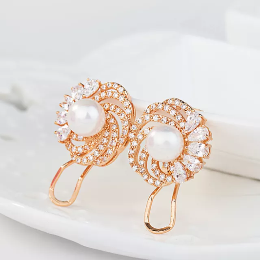 Luxury Pearl Stud Earring