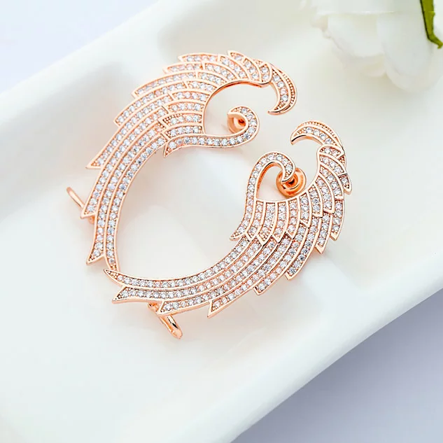 Stylish Rosegold Earring Cum Ear Cuff