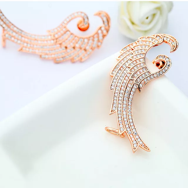 Stylish Rosegold Earring Cum Ear Cuff