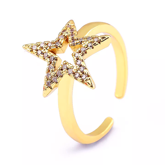 Elegant Star Ring