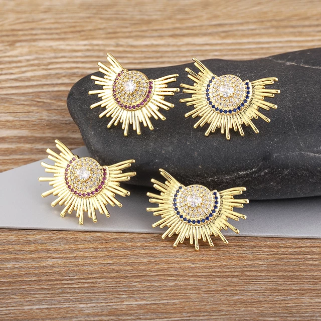 Stunning Gold Fusion Earring