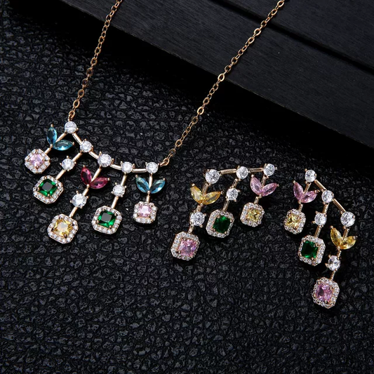 Beautiful Multicolour Jewellery Set