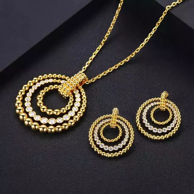 Unique Gold Jewellery Set