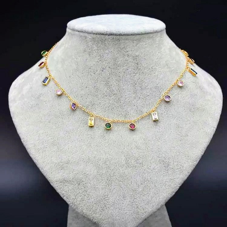 Multi Coloured Necklace