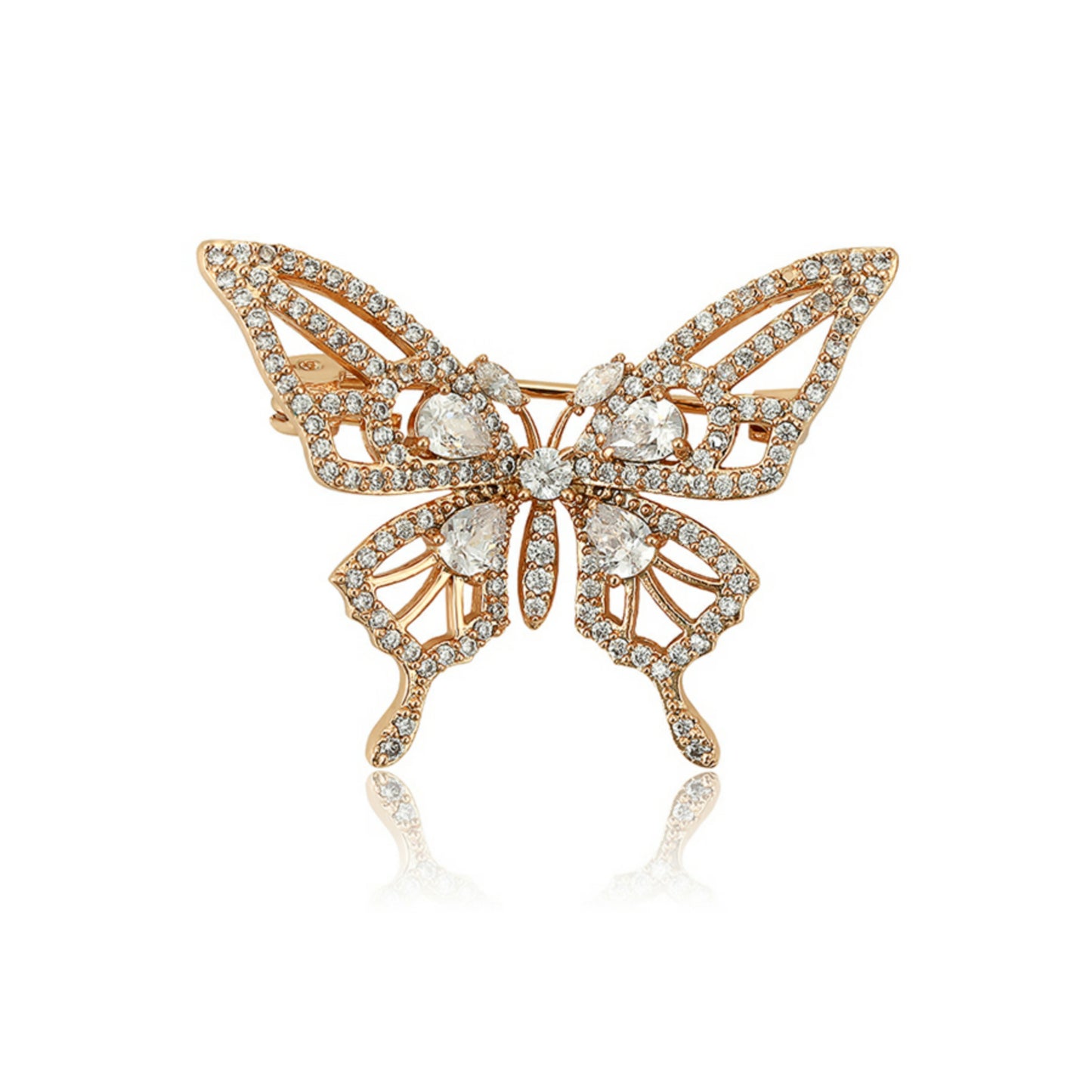 Elegant Butterfly Brooch