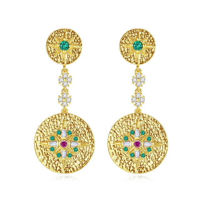 Gold Fusion Earring