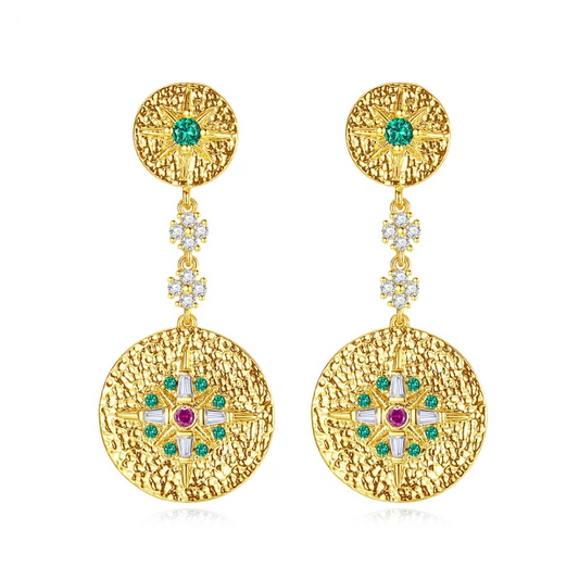 Gold Fusion Earring