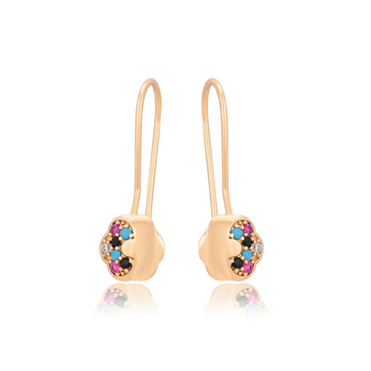 Stylish Multicolor Drops Earring