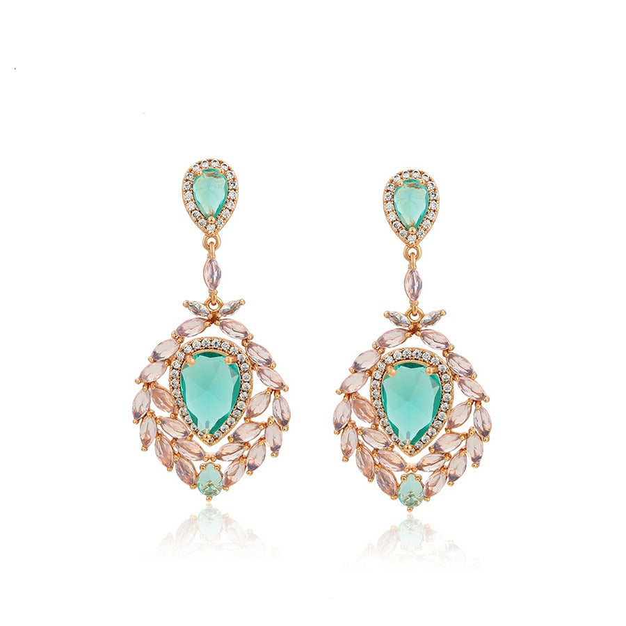 Beautiful Turquoise Drops Earring