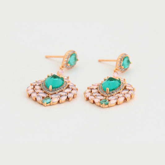 Beautiful Turquoise Drops Earring