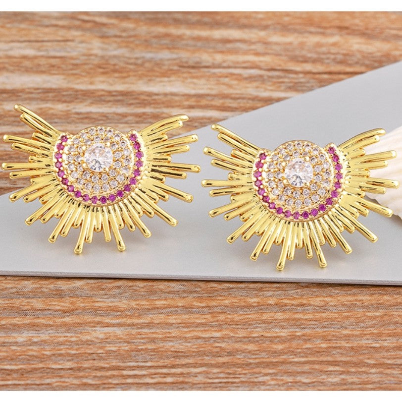 Stunning Gold Fusion Earring