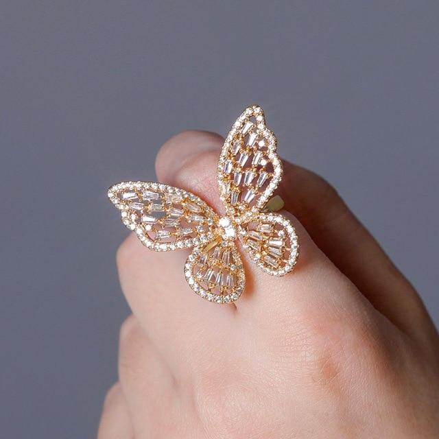 Beautiful Butterfly Ring